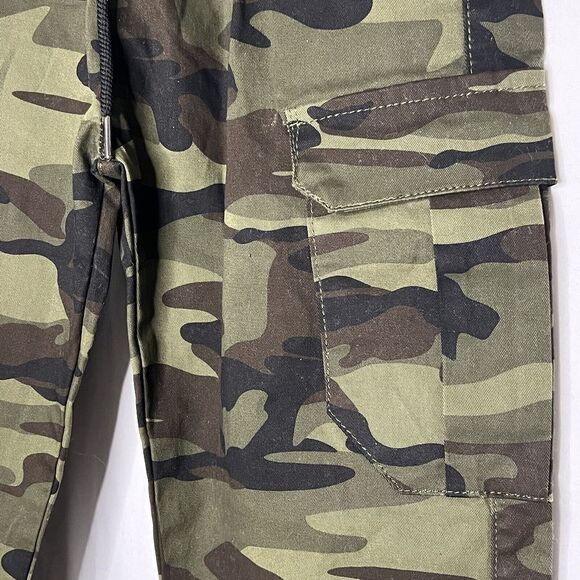 LOKTARC Boys Camo Pants‎ Kids Pull On Drawstring Youth Camouflage Cargo Joggers - Picture 8 of 11